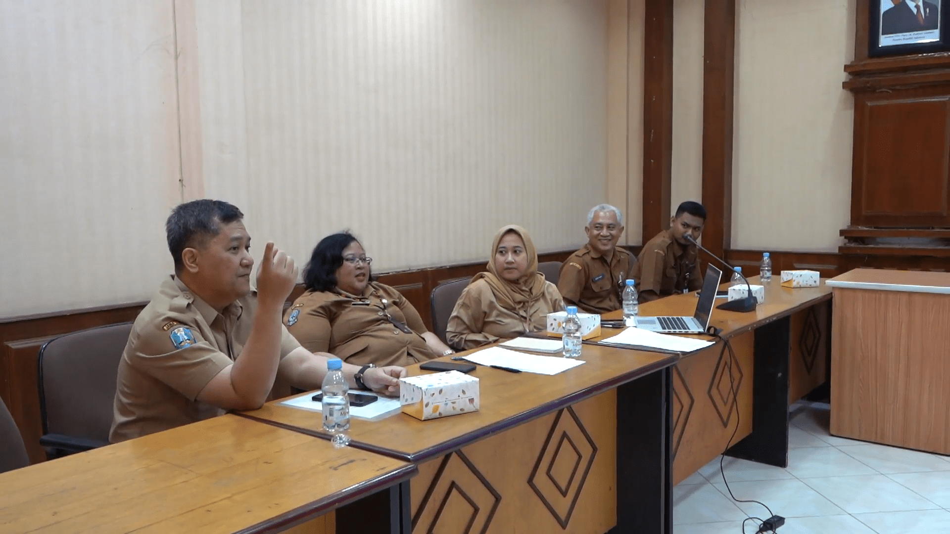 Peserta ToT Workshop Silaja yang berasal dari Dipertak dan Disnak Jatim