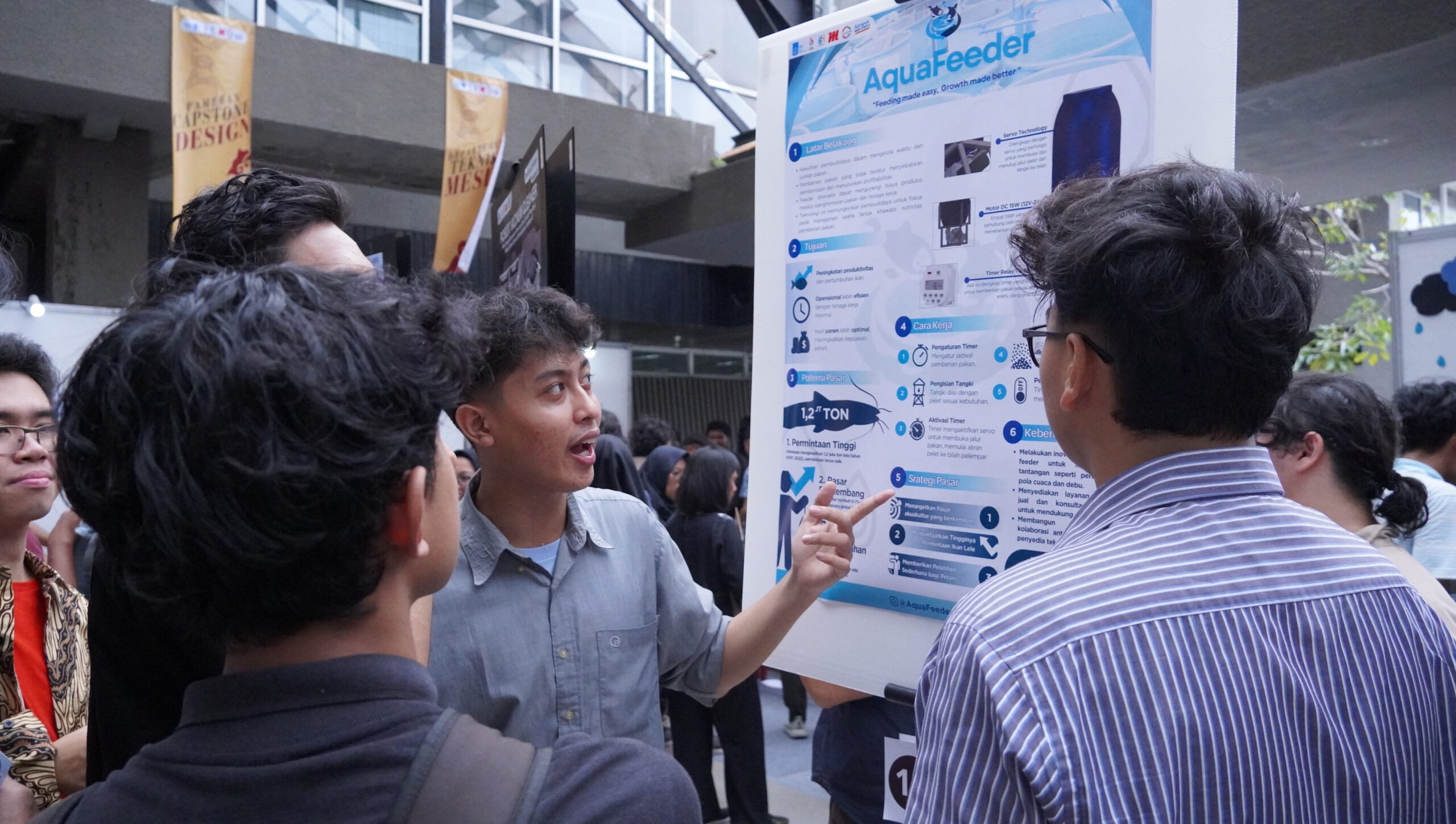 Gambar peserta poster Pameran Capstone Design 2024