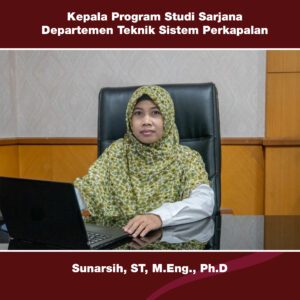 Kepala Program Studi Sarjana SISKAL ITS 2025 - 2029