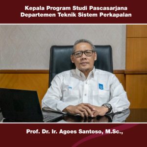 Kepala Program Studi Pascasarjana SISKAL ITS 2025 - 2029