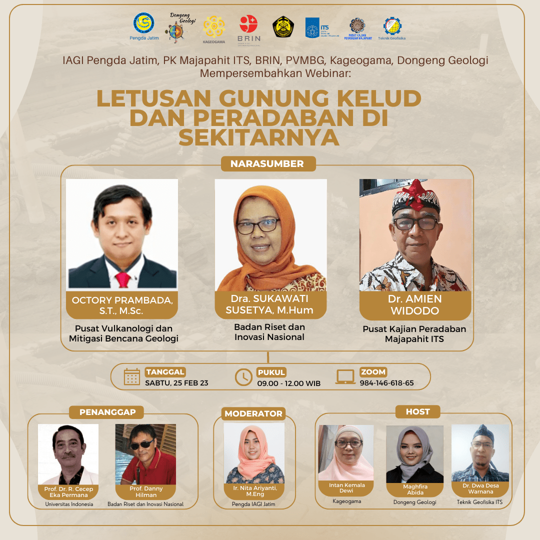 Webinar Letusan Gunung Kelud Dan Peradaban Di Sekitarnya Departemen