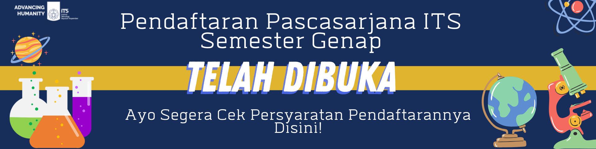 Pascasarjana Institut Teknologi Sepuluh Nopember - ITS Admisi