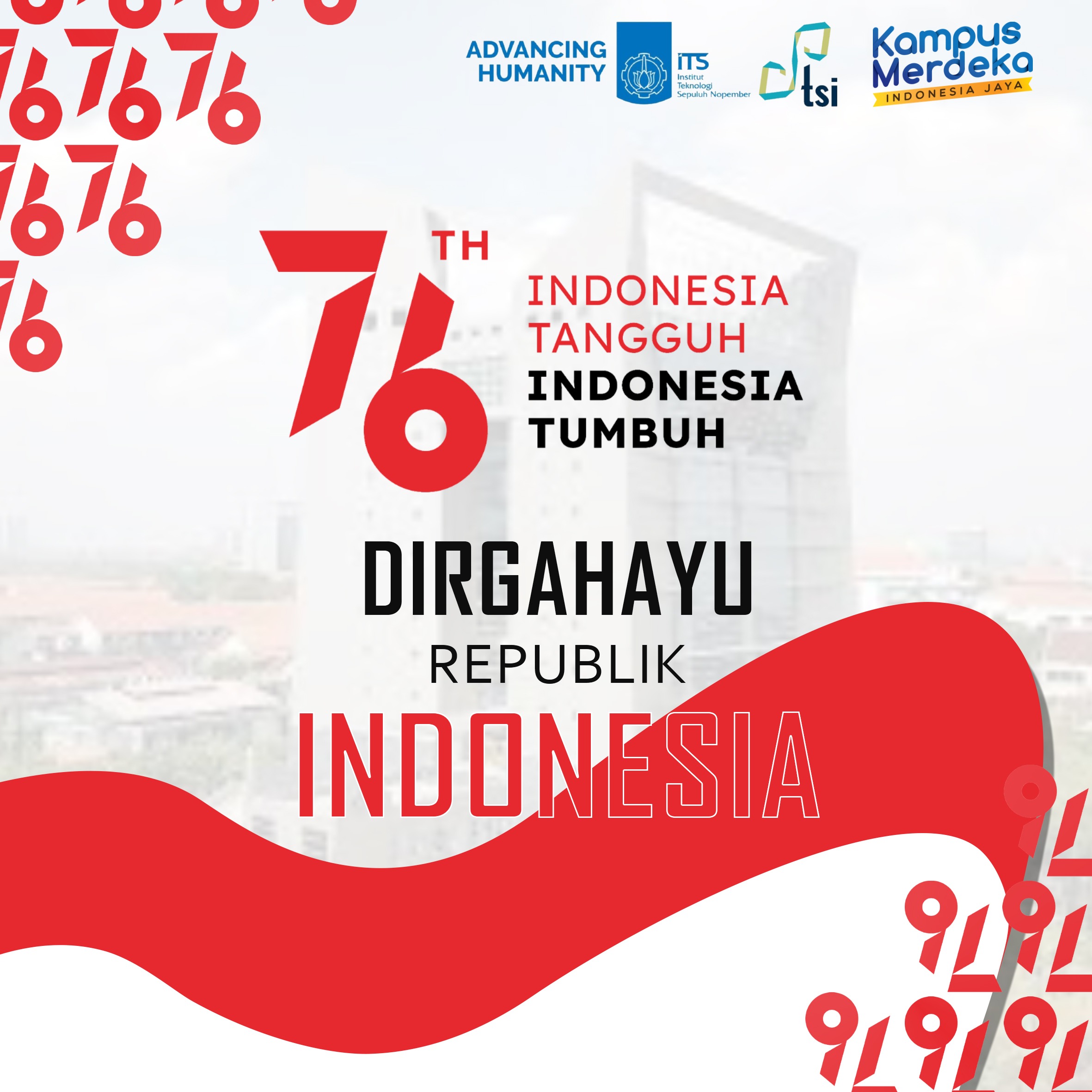 76th Independence Day of Indonesia DPTSI