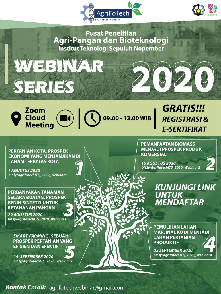 "Webinar Series" Pusat Penelitian Agri-pangan Dan Bioteknologi ...