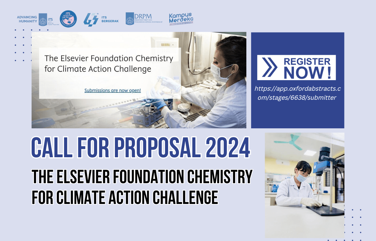 Call for Proposal 2024 The Elsevier Foundation Chemistry for Climate