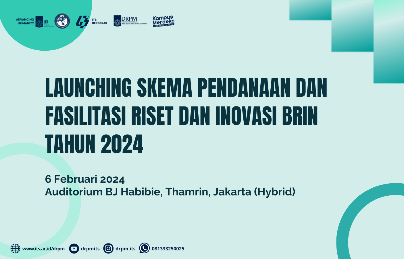 Launching Skema Pendanaan Dan Fasilitasi Riset Dan Inovasi BRIN Tahun ...