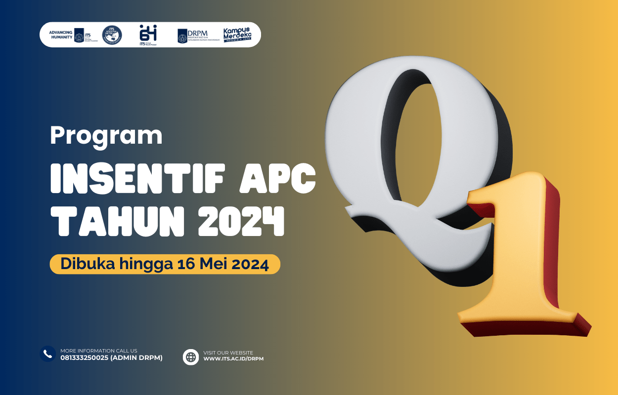 Program Insentif APC Pada High Percentile Journal ITS Tahun 2024 Dibuka ...