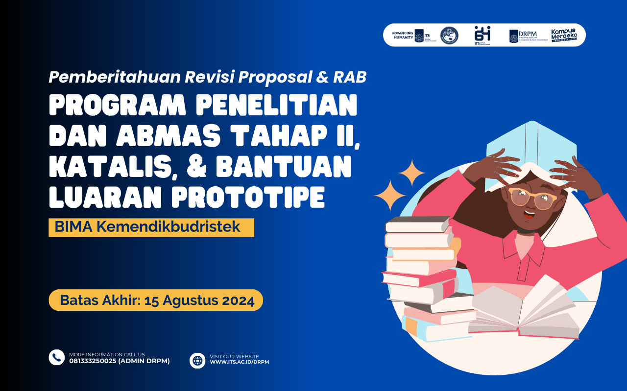 Pemberitahuan Revisi Proposal Dan RAB Program Penelitian Batch II ...