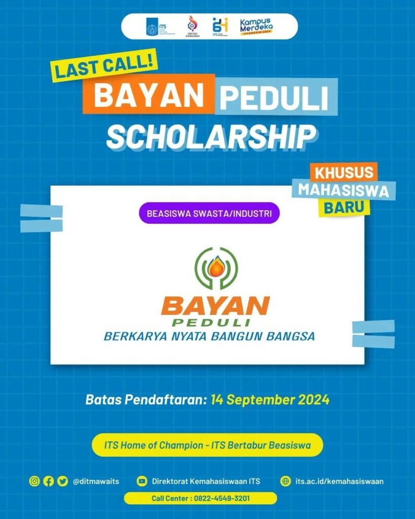 Bayan Peduli Scholarship