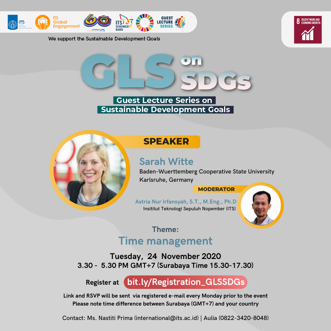 Poster Gls On Sdgs 9 Its Global Engagement