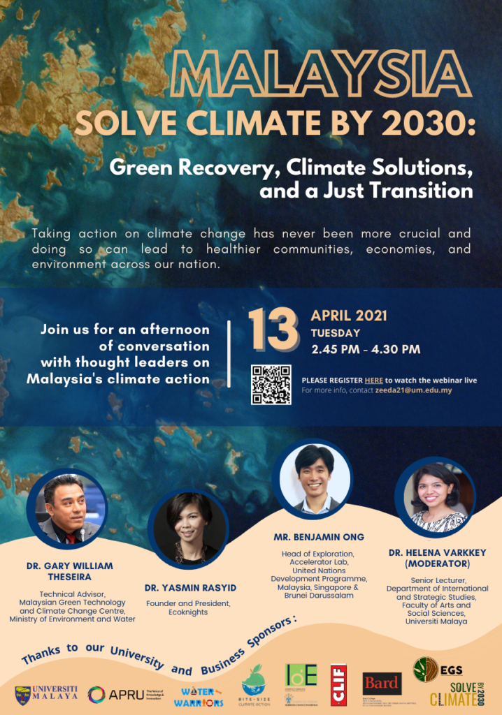 Malaysia Solve Climate By 2030 - ITS Global Engagement