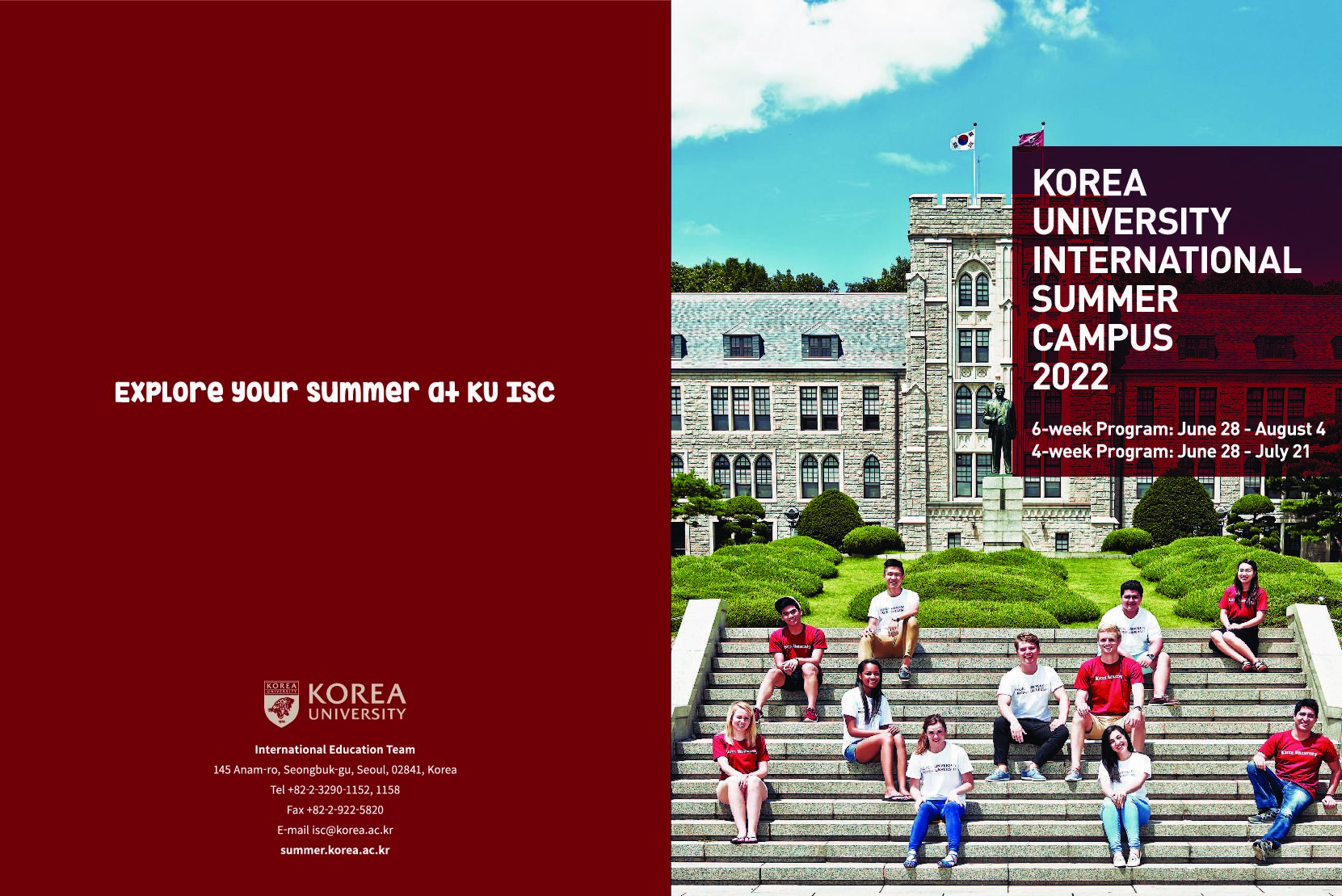 korea university creative writing