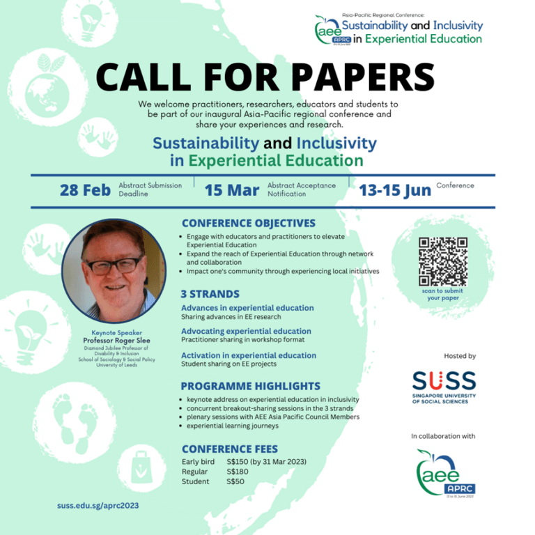 AEE AsiaPacific Regional Conference Call for Papers! ITS Global