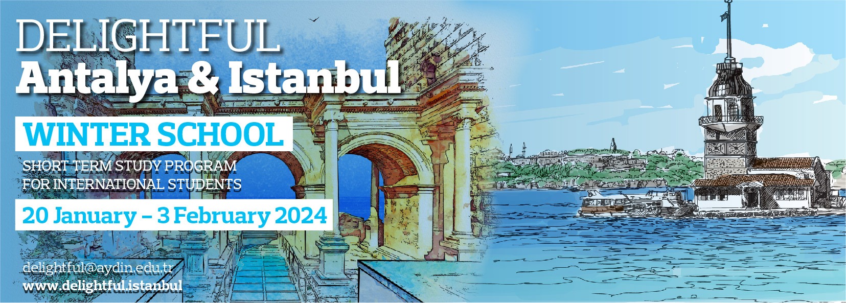 Delightful Antalya Istanbul Winter School 2024 ITS Global Engagement   Delightful Istanbul 2024 Winter School Banner 1 