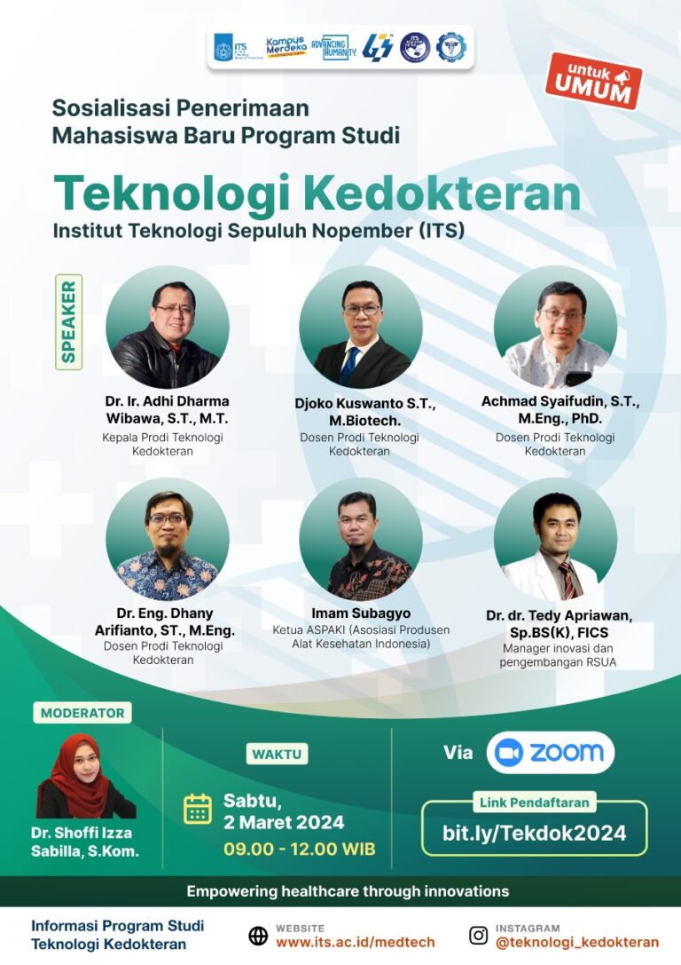 Webinar Sosialisasi Program Studi Teknologi Kedokteran 2024 - Program ...