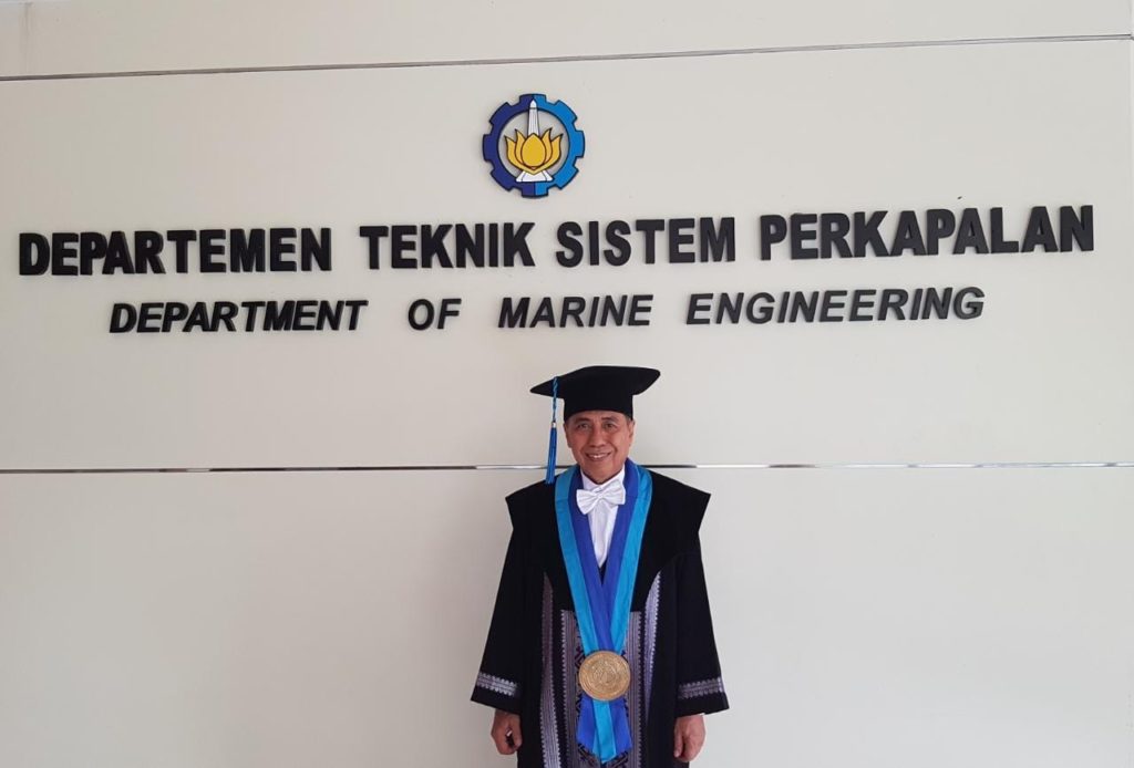 Prof Ir Aguk Zuhdi Muhammad Fathallah MEng PhD yang akan dikukuhkan sebagai Guru Besar ITS, 31 Maret 2021 mendatang