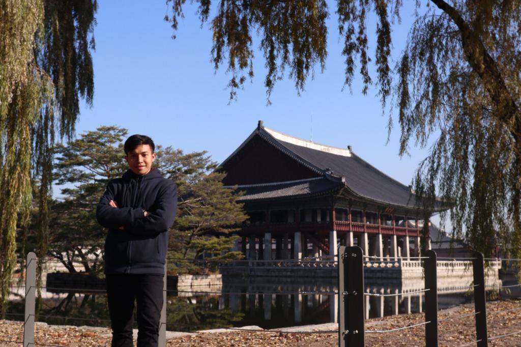 Muhammad Adrian Fadhilah while in South Korea to compete at IIF 2019