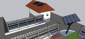 Desain Automatic Solar Hidroponik karya Tim KKN Abmas ITS