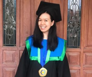 Jennifer Patricia dari Departemen Statistika FSAD, dinobatkan sebagai wisudawan sarjana terbaik pada Wisuda ke-124 ITS dengan IPK 3,95