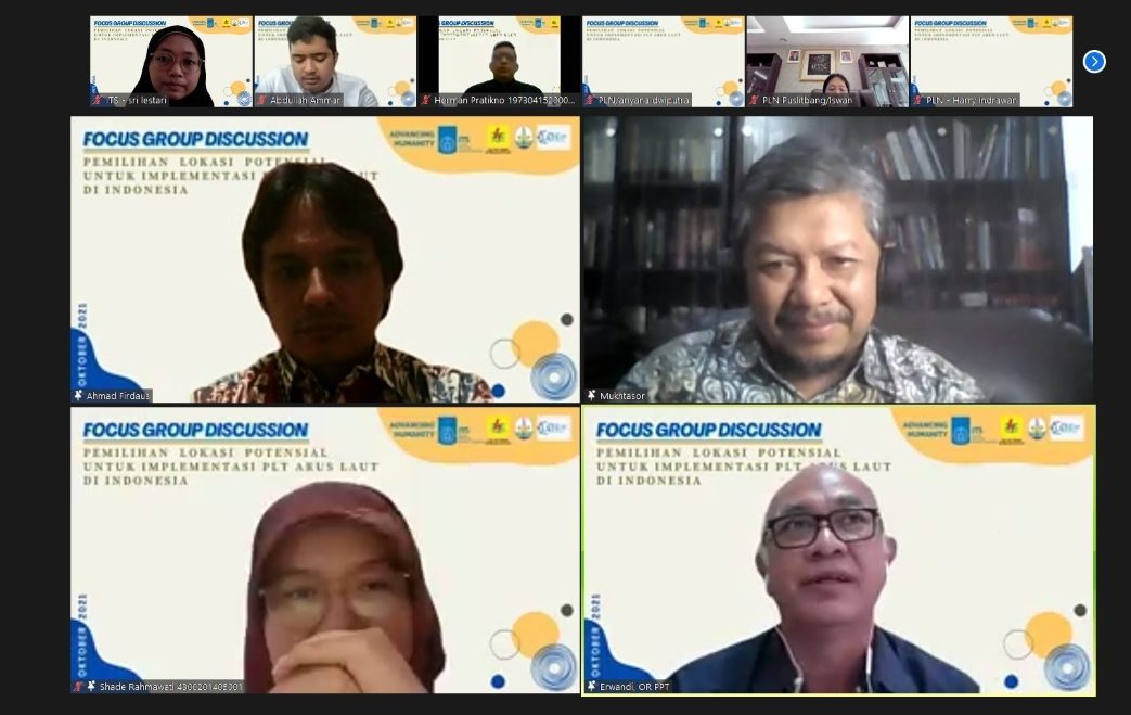 FGD Pemilihan Lokasi Potensial PLTAL Indonesia