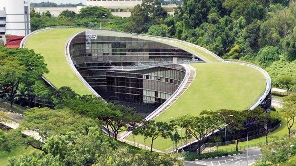 Salah satu green building yang menjadi trend bangunan pasca-Pandemi Covid-19 (Sumber : Rumah.com)