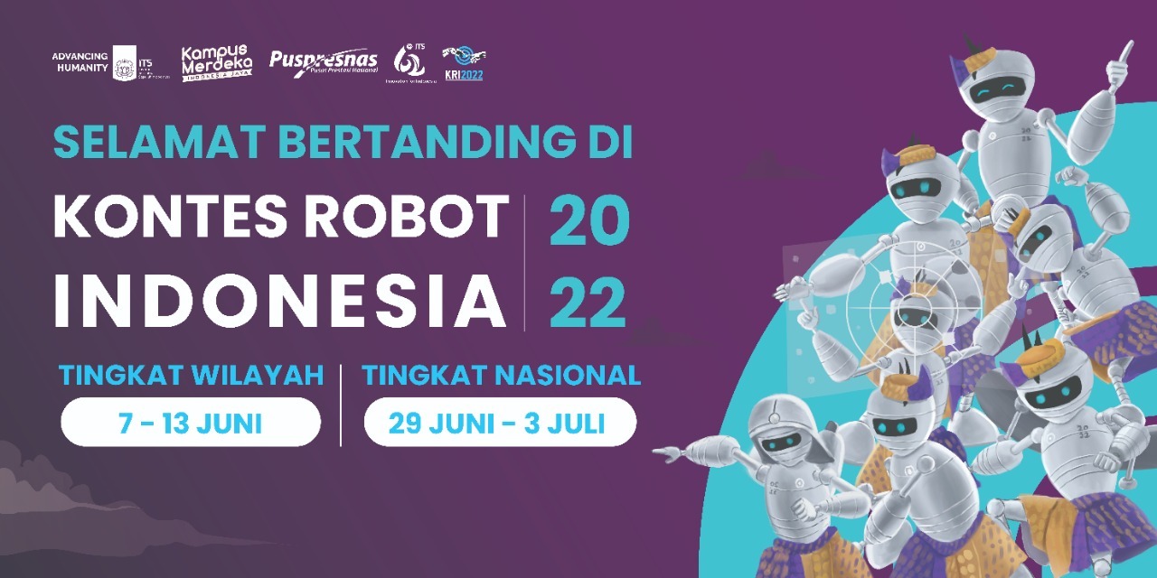 Pembukaan Kontes Robot Indonesia (KRI) 2022 oleh ITS dan Pusat Prestasi