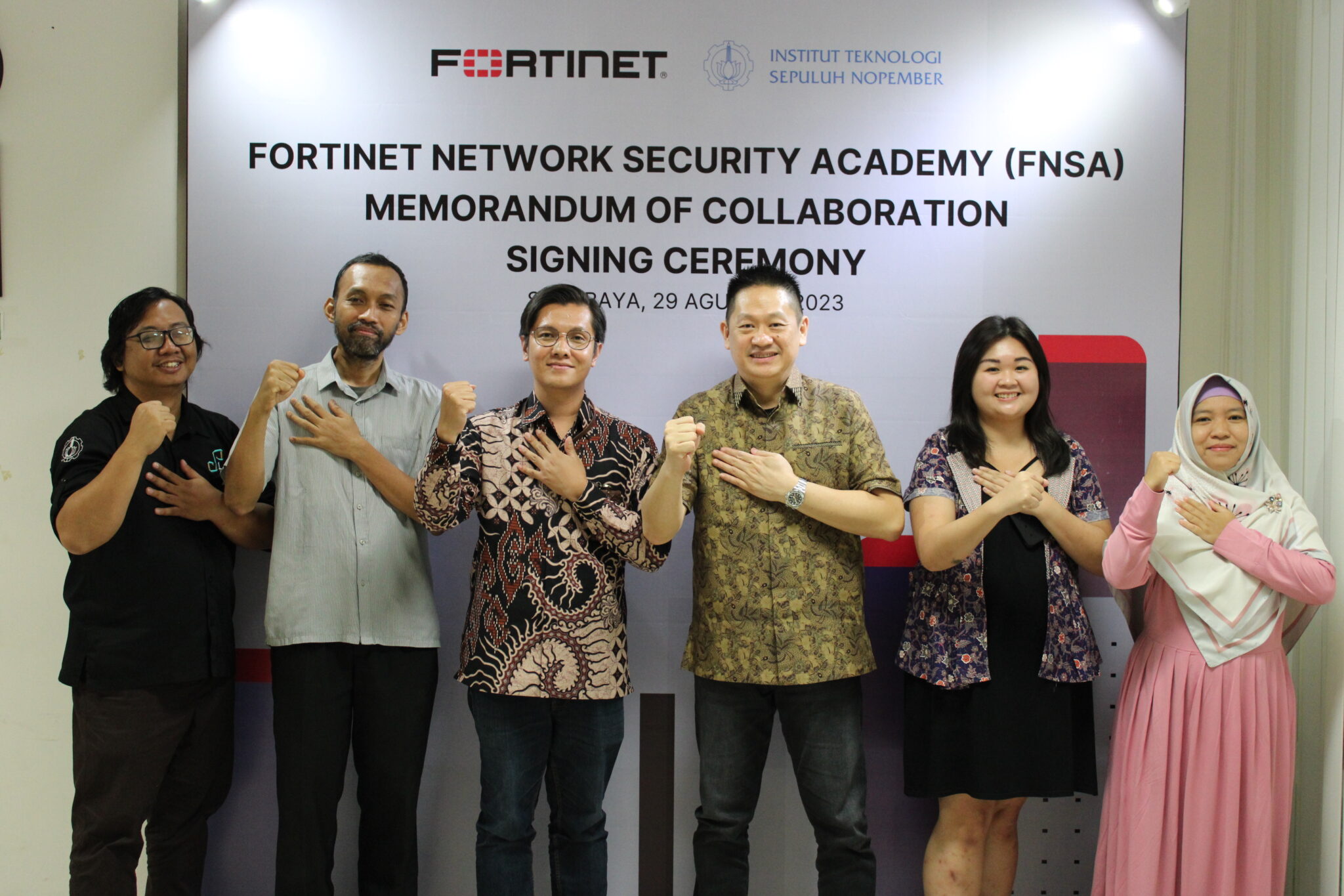 Bangun Kolaborasi, ITS Dan Fortinet Perkuat Keamanan Siber - ITS News