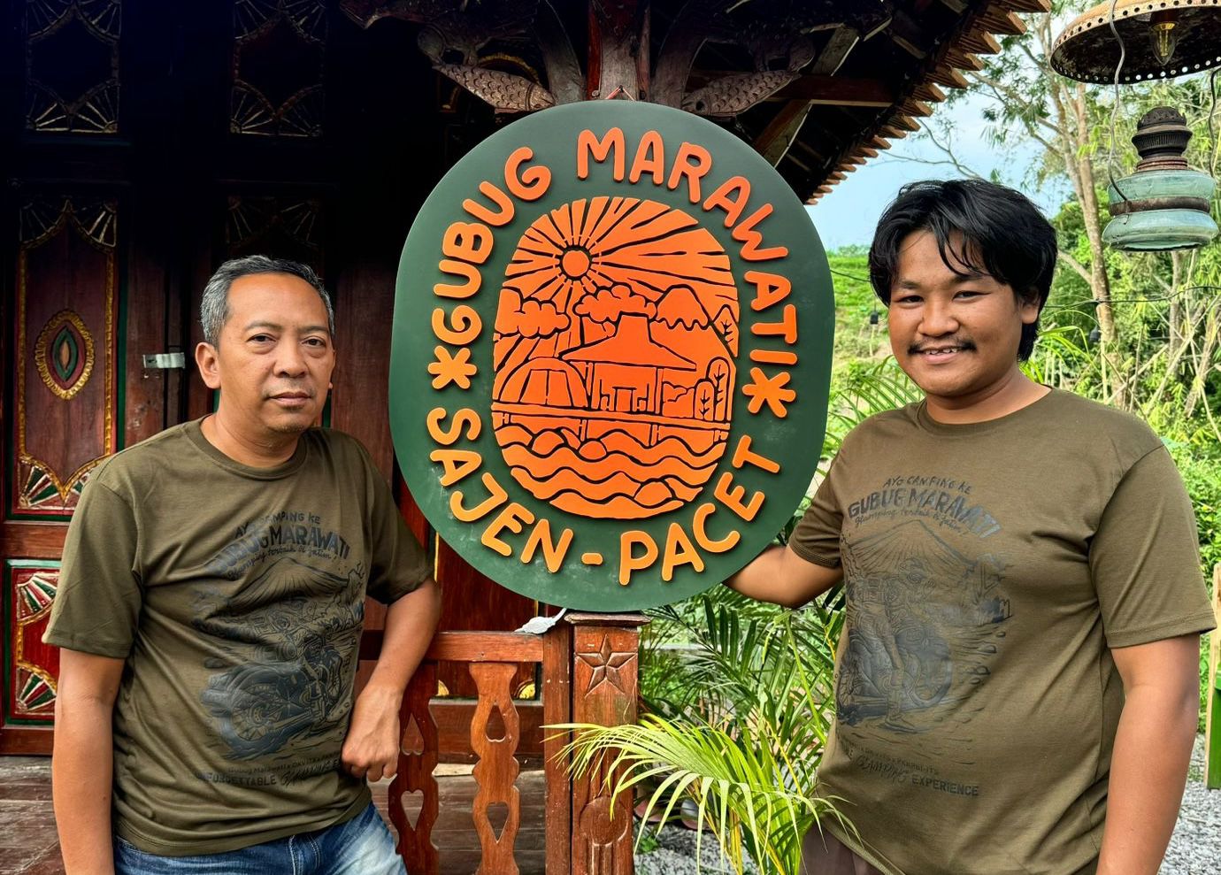 Tampilan logo baru Gubug Marawati