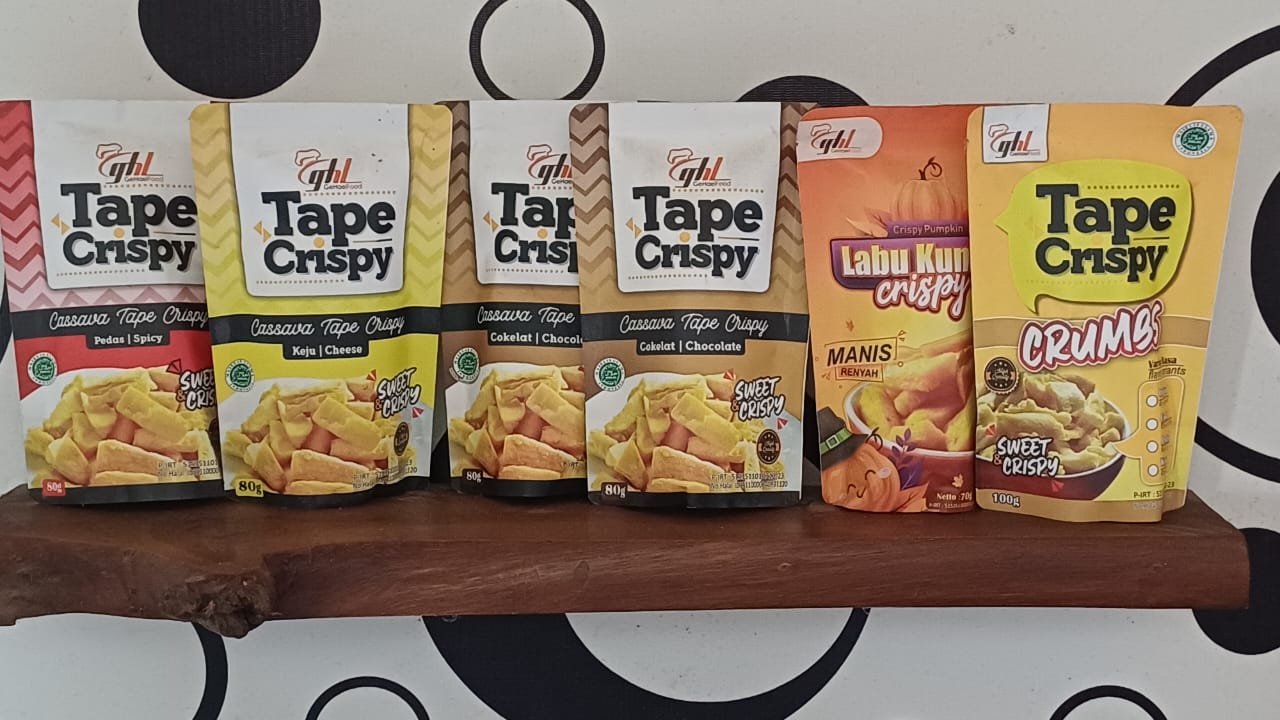 Gambar tape crispy produk Gehael Food