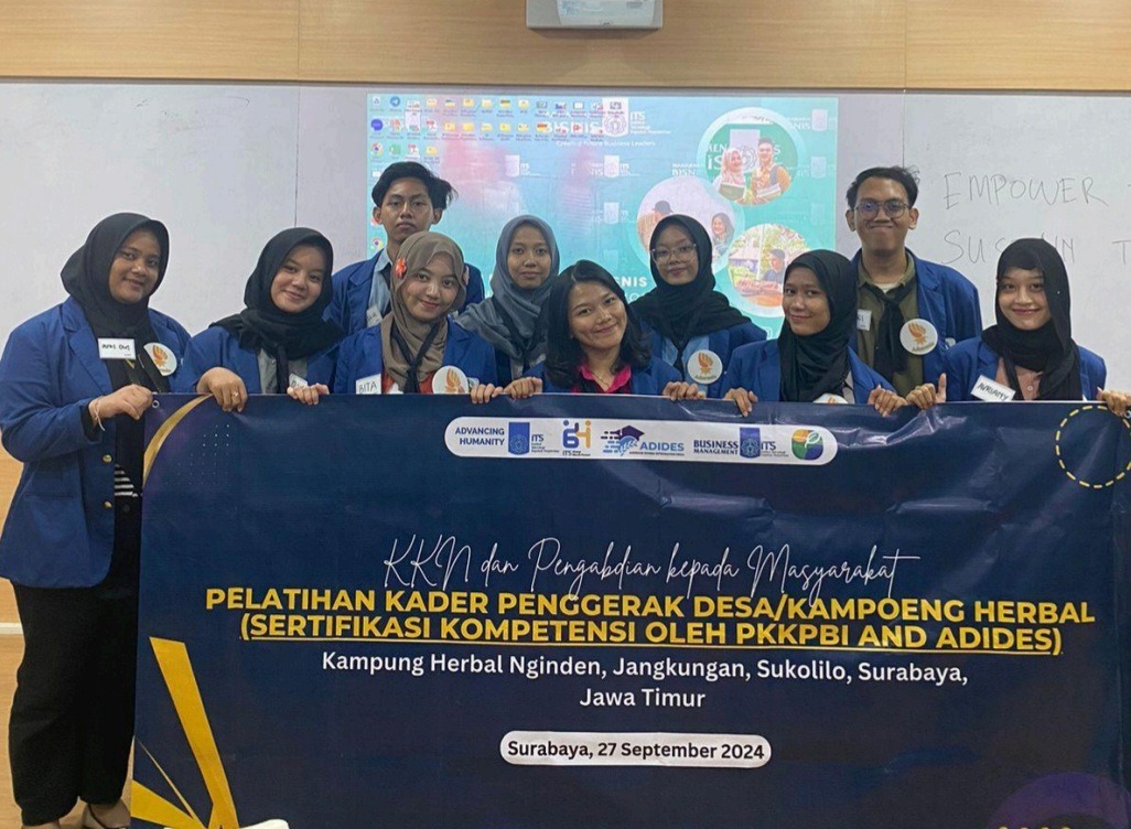 Gambar Tim KKN Abmas ITS mengikuti pelatihan ESG