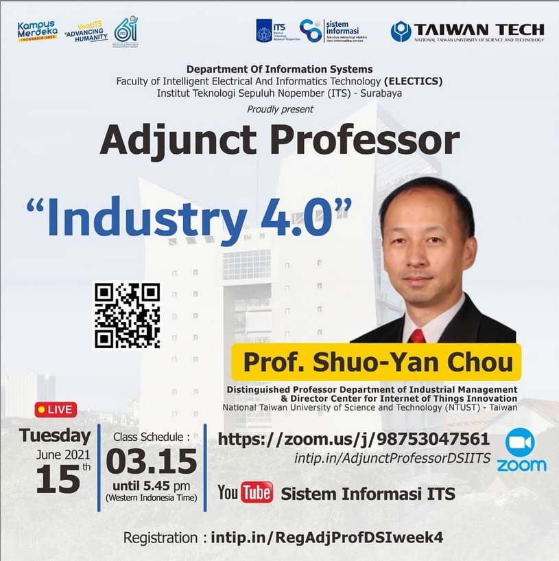 Lecture Series From Adjunct Professor Departemen Sistem Informasi   Adjunt Professor 