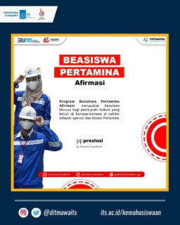 Beasiswa Pertamina Untuk Mahasiswa S1 Reguler, Afirmasi, Dan Vokasi ...