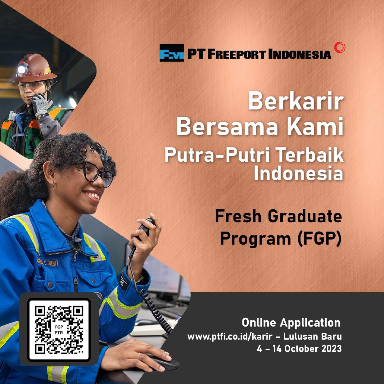 Open Recruitment "Fresh Graduate Program" Oleh PT Freeport Indonesia ...