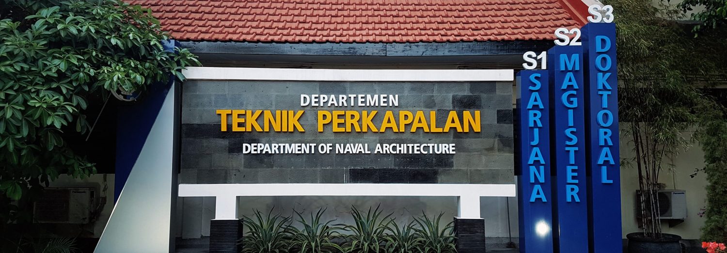 Sambutan Kepala Departemen - Departemen Teknik Perkapalan