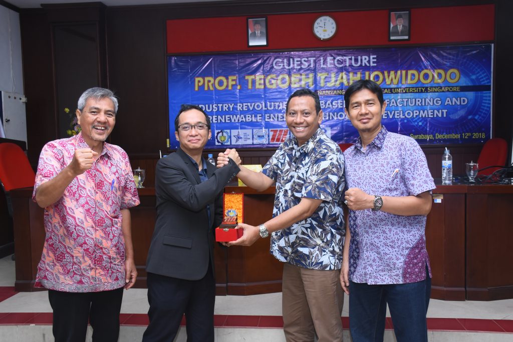 Guest Lecturer with Prof. Tegoeh Tjahjowidodo - Departemen Teknik Mesin ...