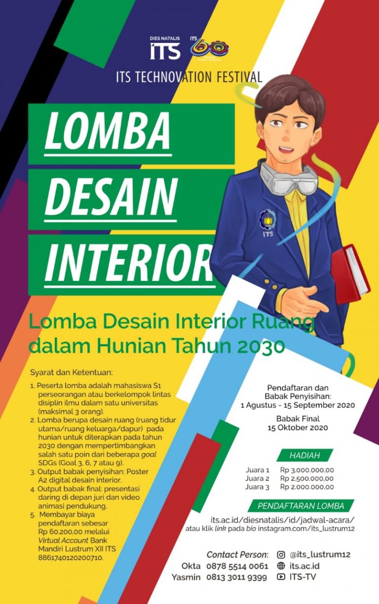 Lustrum Its Lomba Desain Interior Institut Teknologi Sepuluh Nopember