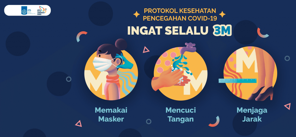 PROTOKOL KESEHATAN 3M - Institut Teknologi Sepuluh Nopember