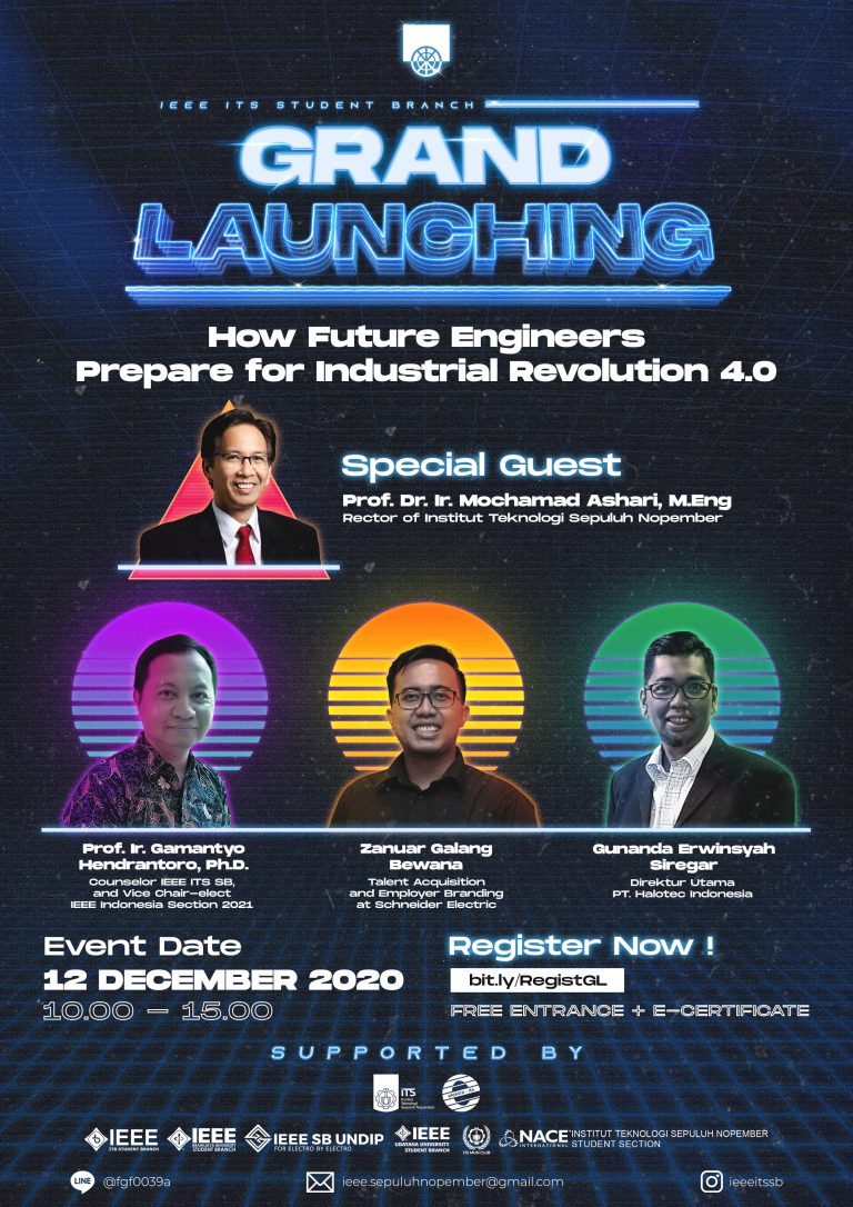 Grand Launching IEEE ITS Institut Teknologi Sepuluh Nopember