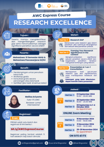 AWC EC Research Excellence August-December